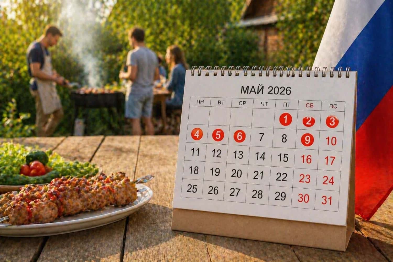Как продлить майские праздники 2026: два способа — один выгодный, другой нет